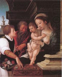 Barend van Orley The Holy Family (mk05) china oil painting image